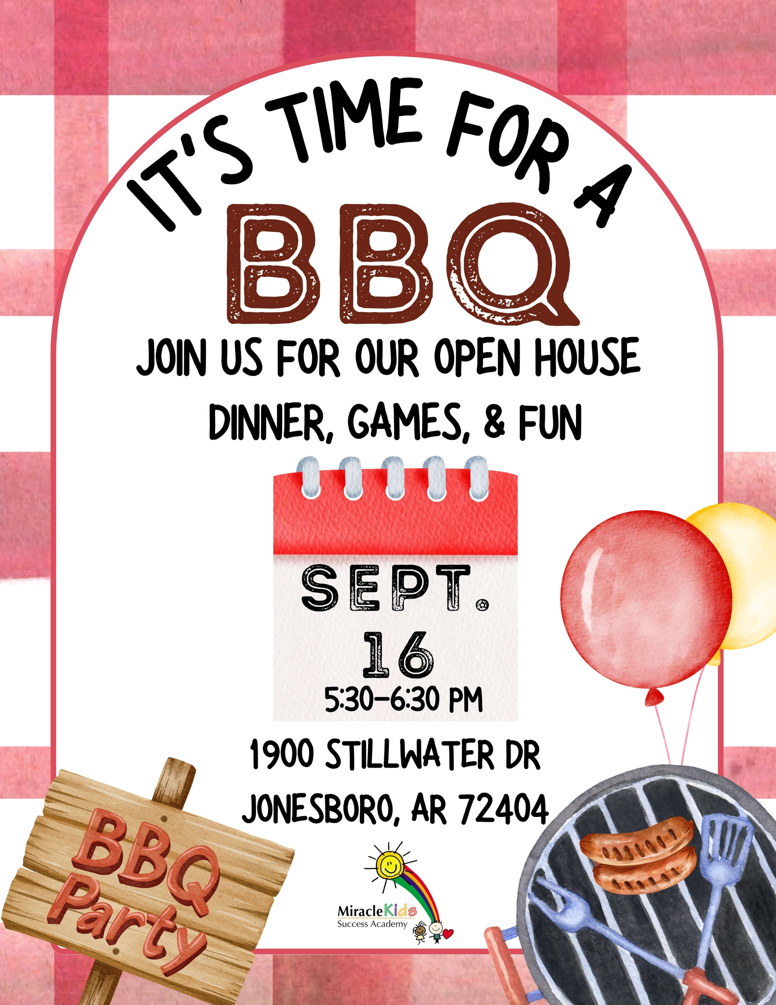 Jonesboro South Open House Thursday Sept. 4th 6p-7p